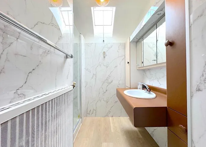 3 Vue Sur Dans Maison Avec Climatisation Apartman *